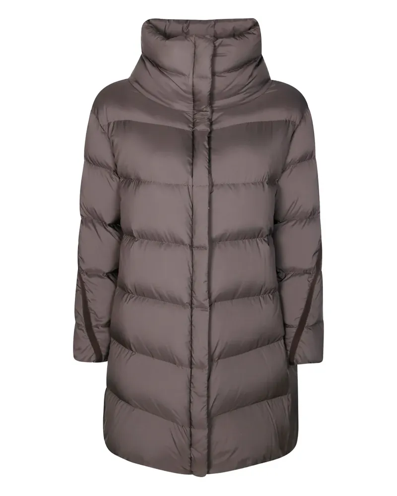 Herno zip coat - Braun Braun