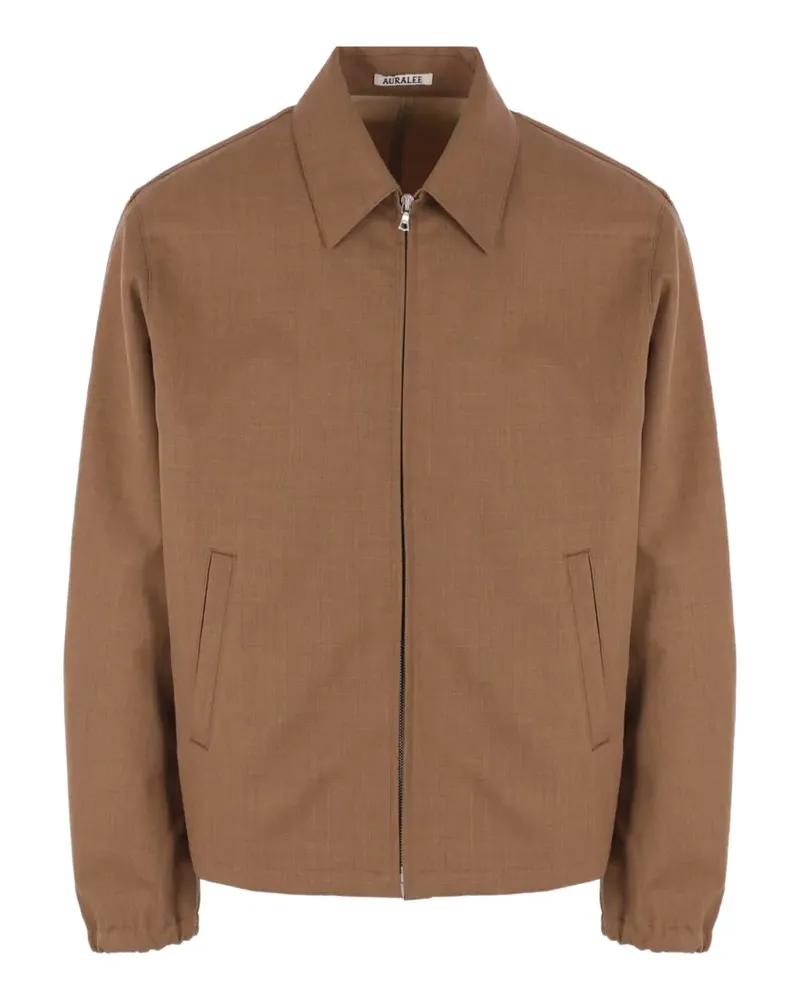 AURALEE Jacke mit Reißverschluss - Braun Braun