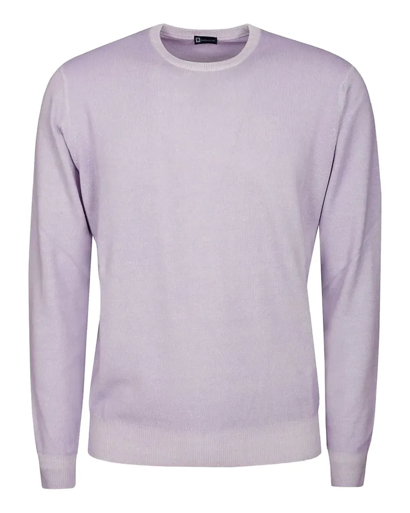 Alpha Industries Pullover mit Rundhalsausschnitt - Violett Violett
