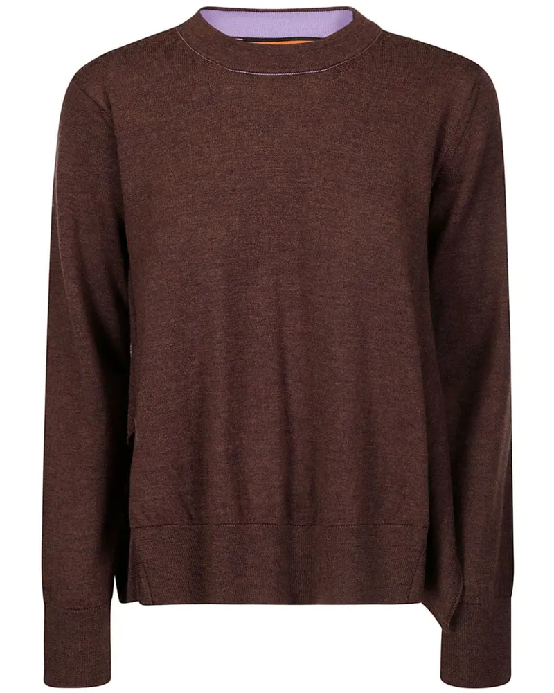 Colville Pullover aus Schurwolle - Braun Braun