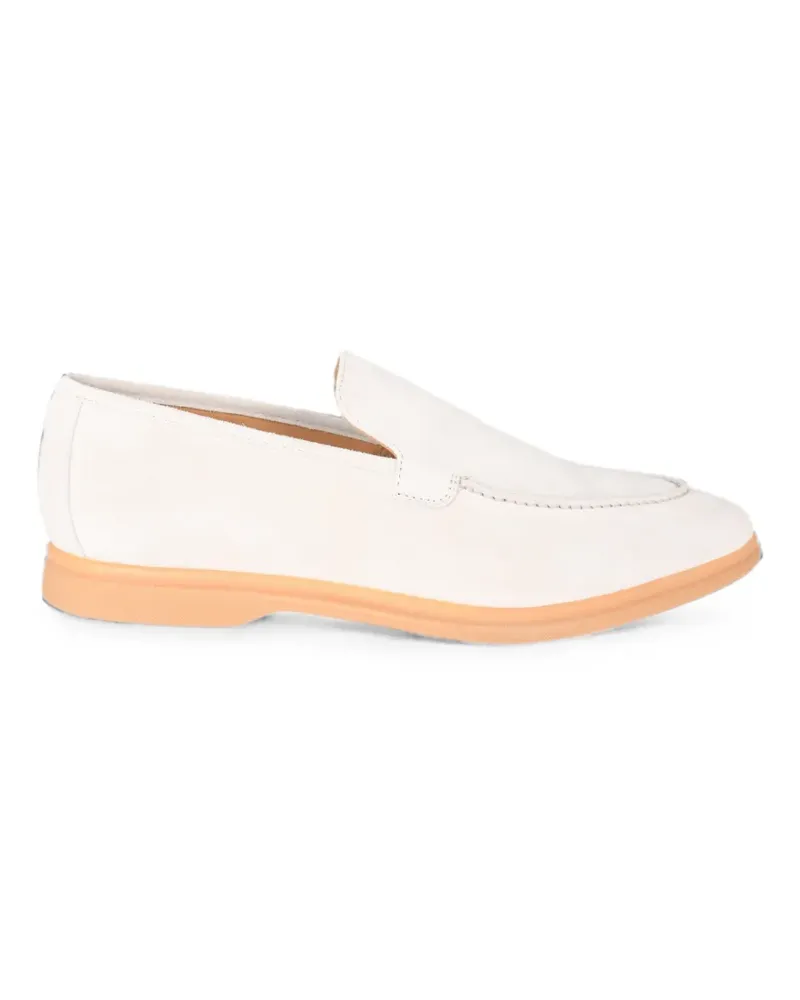 Eleventy Loafer aus Wildleder - Nude Nude