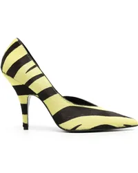 Patrizia Pepe Pumps mit Zebra-Print 100mm Schwarz