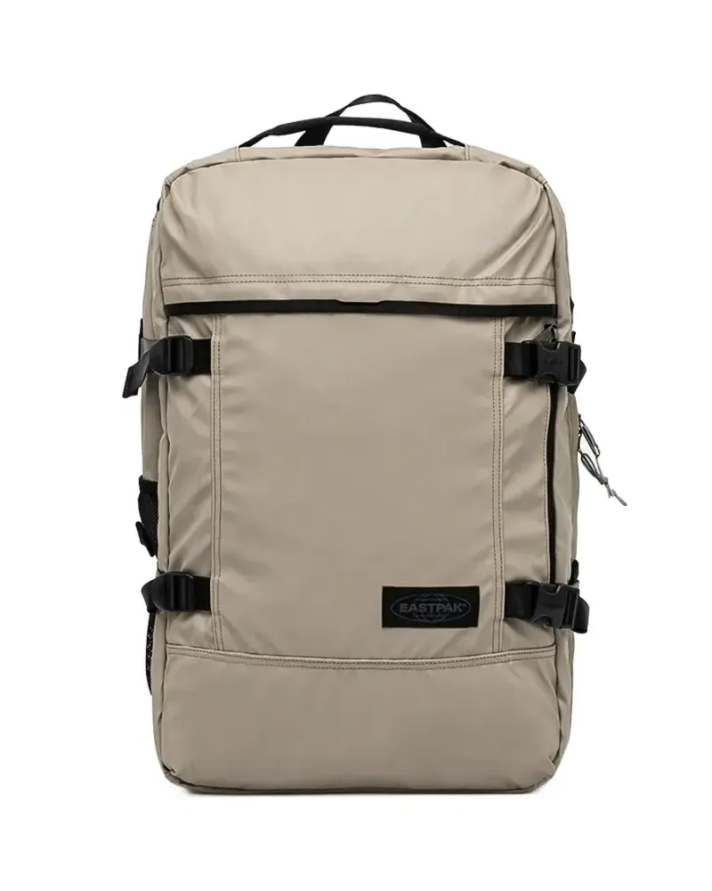Eastpak Rucksack mit Schnallenriemen - Nude Nude