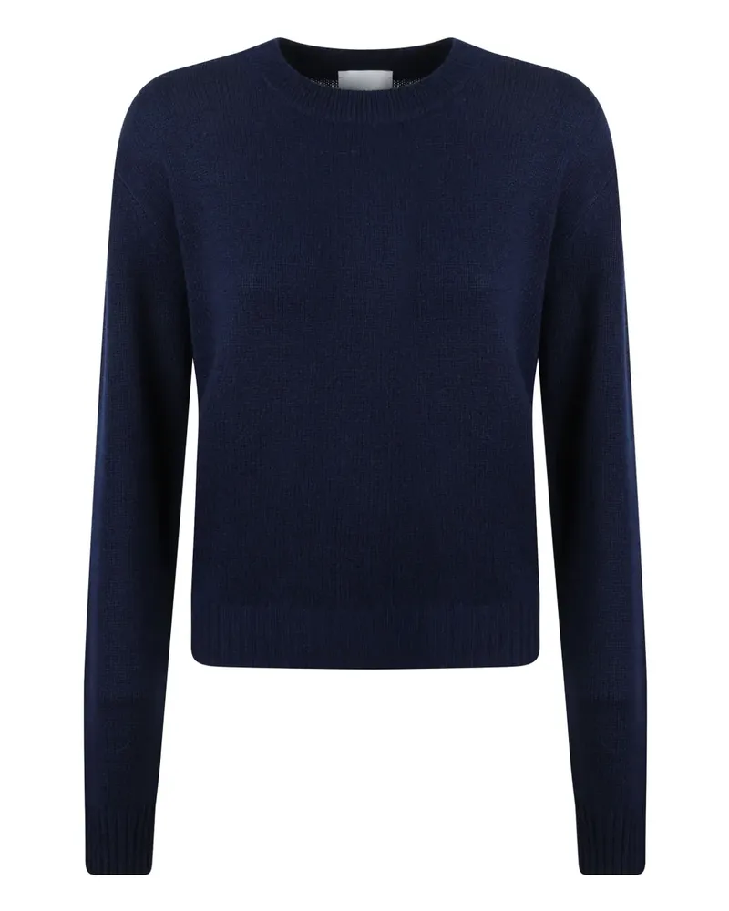 ALLUDE Klassische Beanie - Blau Blau