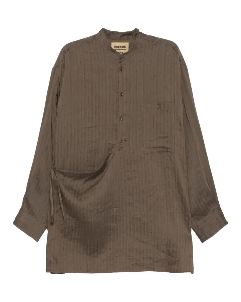 Uma Wang tapestry shirt - Braun Braun