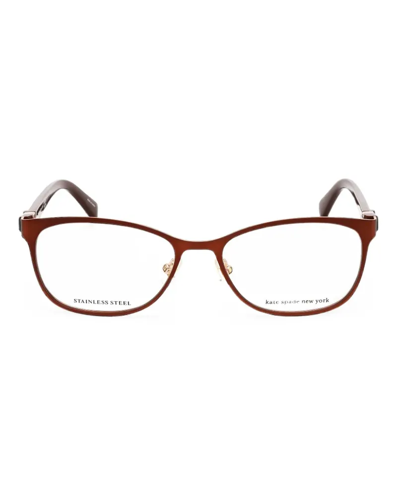 Kate Spade Jonae rectangle-frame glasses - Braun Braun