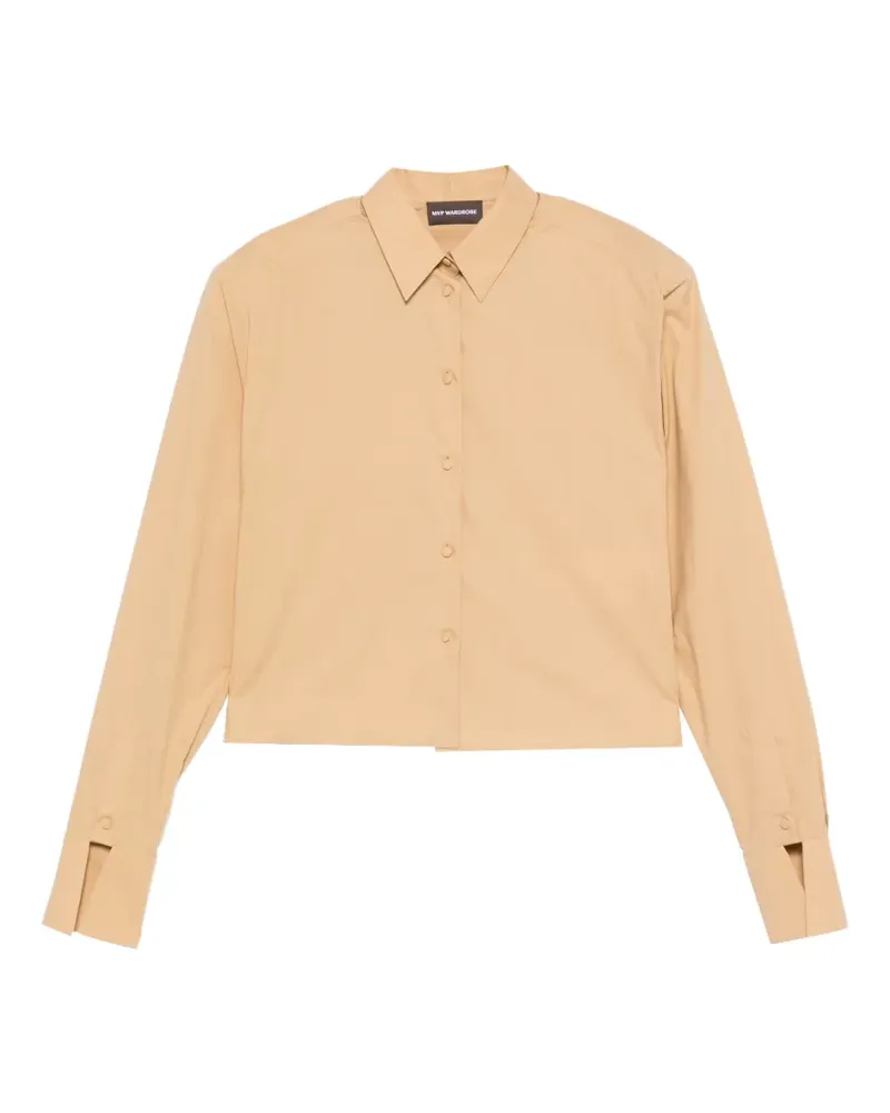 MVP Wardrobe Hemd mit spitzem Kragen - Nude Nude