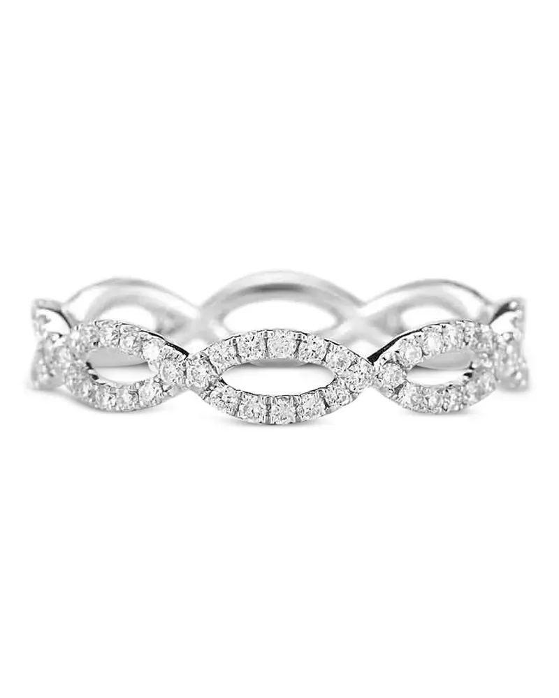 Dana Rebecca Designs Sophie Ryan Ring mit Diamanten - Silber Silber