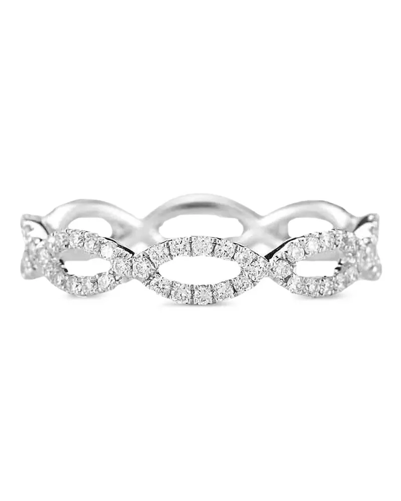 Dana Rebecca Designs Sophie Ryan diamond infinity ring - Silber Silber