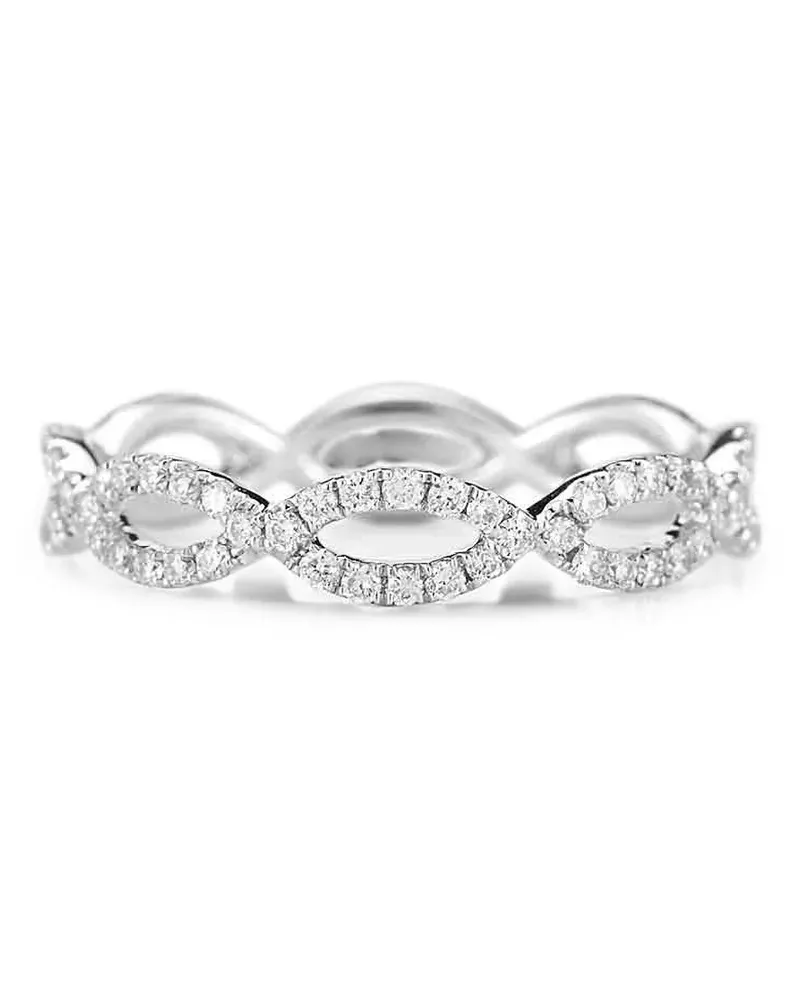 Dana Rebecca Designs Sophie Ryan Ring mit Diamanten - Silber Silber