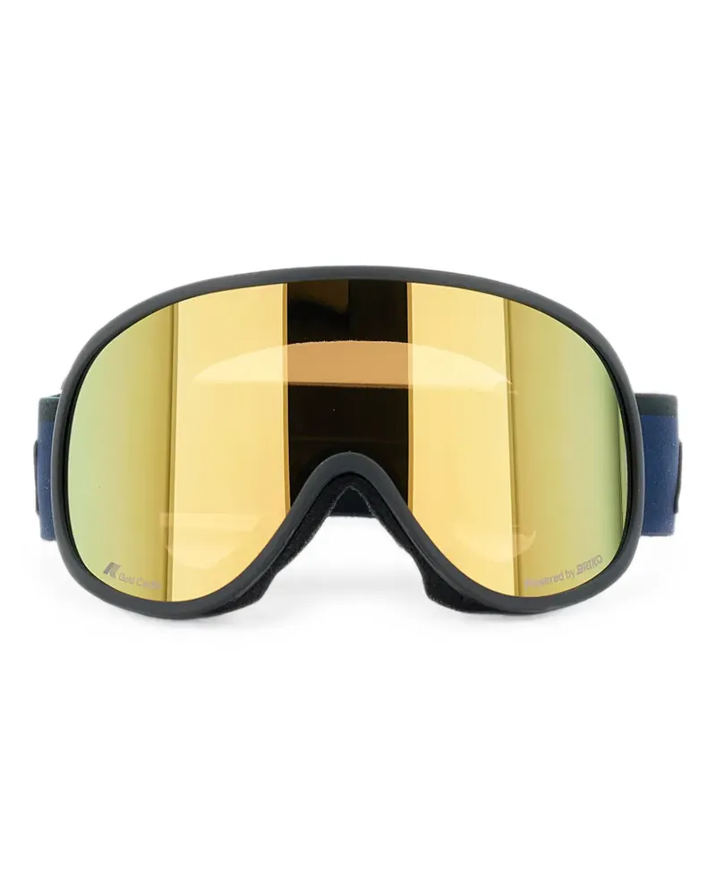 K-Way mirrored-lens ski goggles - Schwarz Schwarz