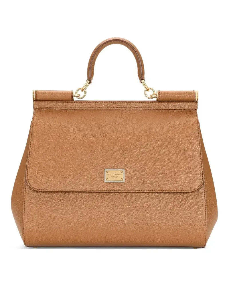 Dolce & Gabbana Sicily Tote Bag - Braun Braun