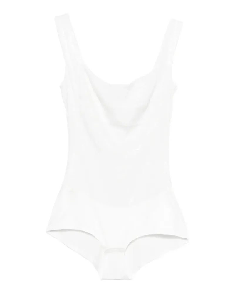 ATU Body Couture Body mit Pailletten - Weiß Weiß