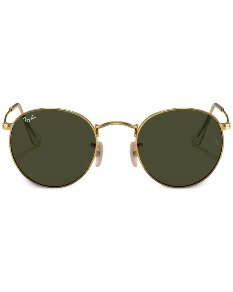 Ray Ban RB3447 Round Metal' Sonnenbrille - Gold Gold