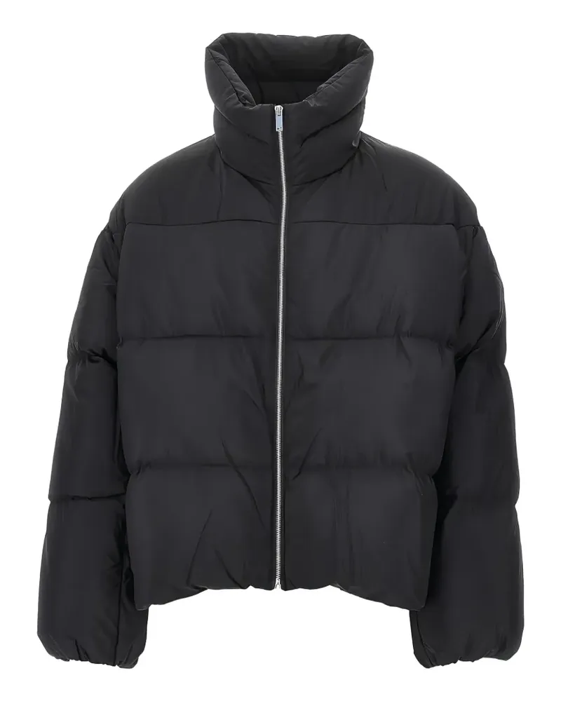 Studio Nicholson quilted high-neck jacket - Schwarz Schwarz