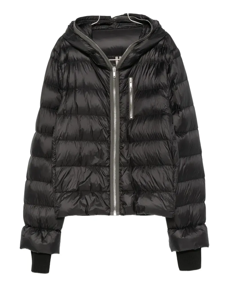 Rick Owens Gimp hooded padded jacket - Schwarz Schwarz