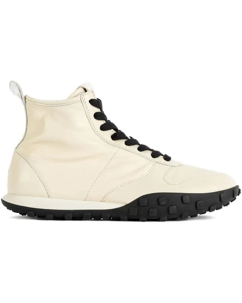 Jil Sander Moon High-Top-Sneakers - Nude Nude