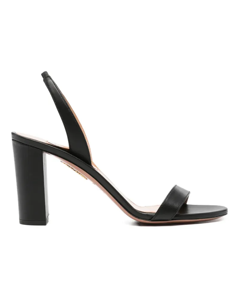 Aquazzura So Nude Sandalen - Schwarz Schwarz