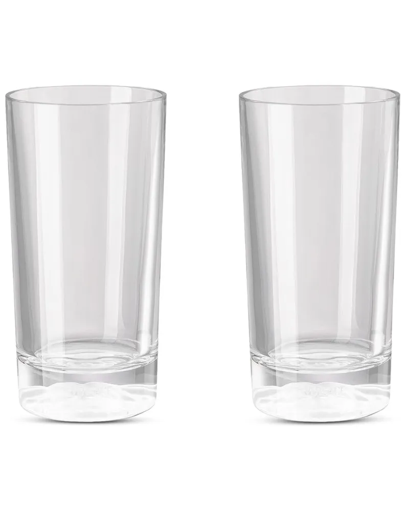 Versace Medusa Lumière Longdrinkglas (2er-Set) - Weiß Weiß
