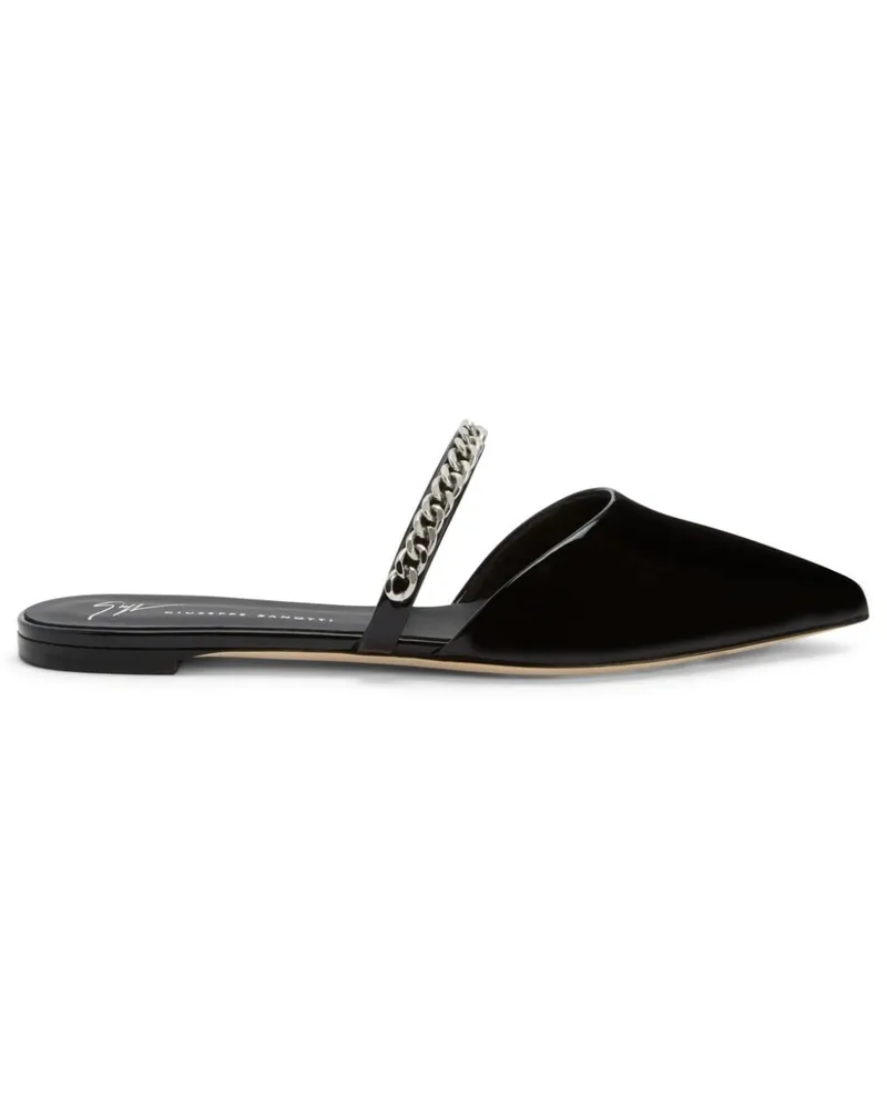 Giuseppe Zanotti Laurette Mules - Schwarz Schwarz