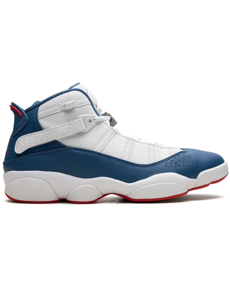 Jordan 6 Rings True Blue Sneakers - Weiß Weiß