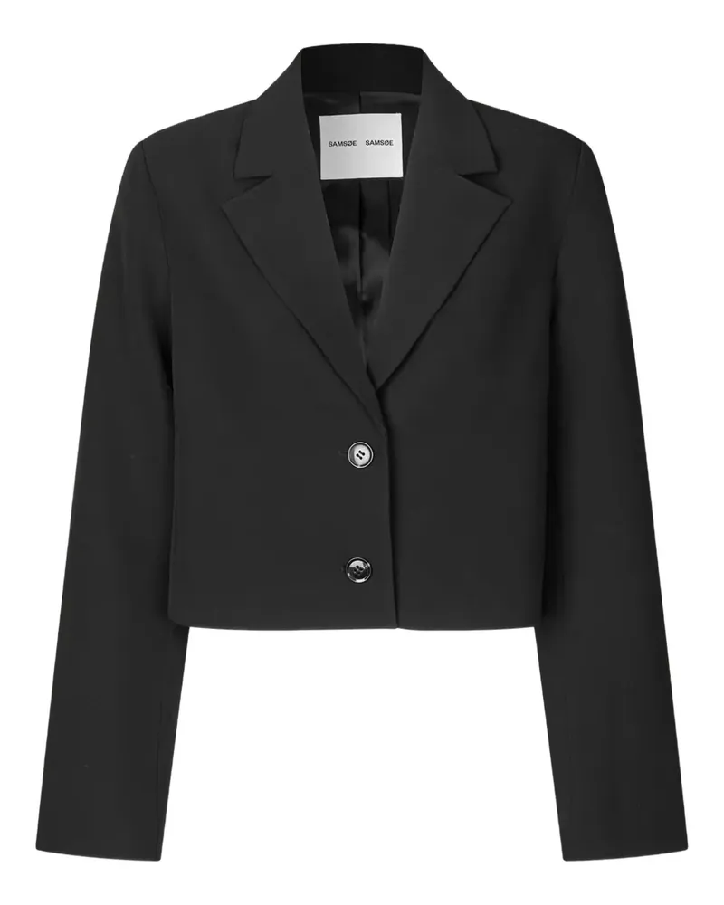 Samsøe & Samsøe Salaney Blazer mit Knopfleiste - Schwarz Schwarz