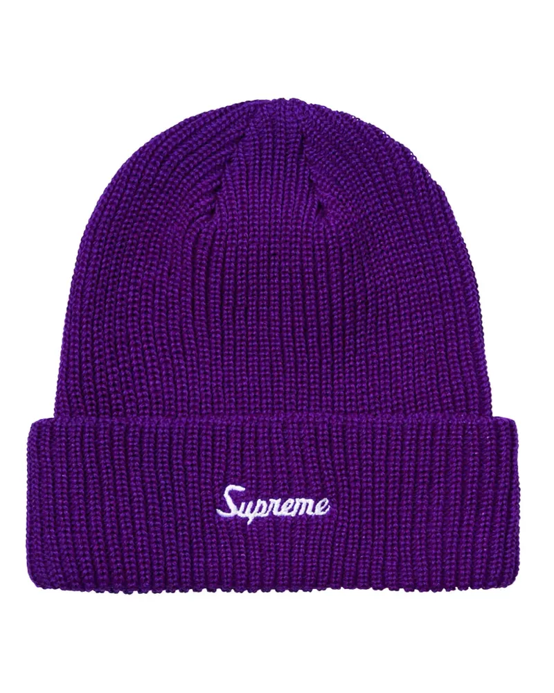 Supreme Being loose-gauge beanie hat - Violett Violett