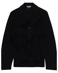 Comme des Garçons Einreihiger Blazer Schwarz