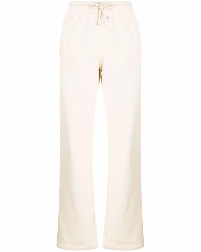 OFF-WHITE Jogginghose mit diagonalen Streifen - Nude Nude