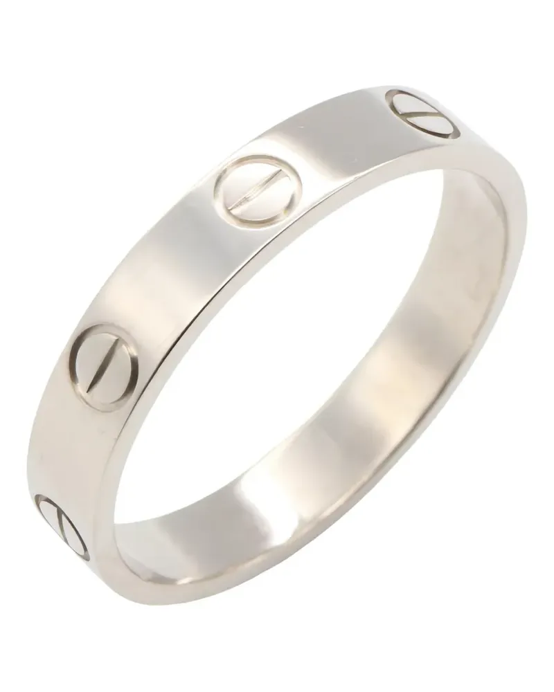 Cartier 2010s 18kt mini Love Ring - Silber Silber