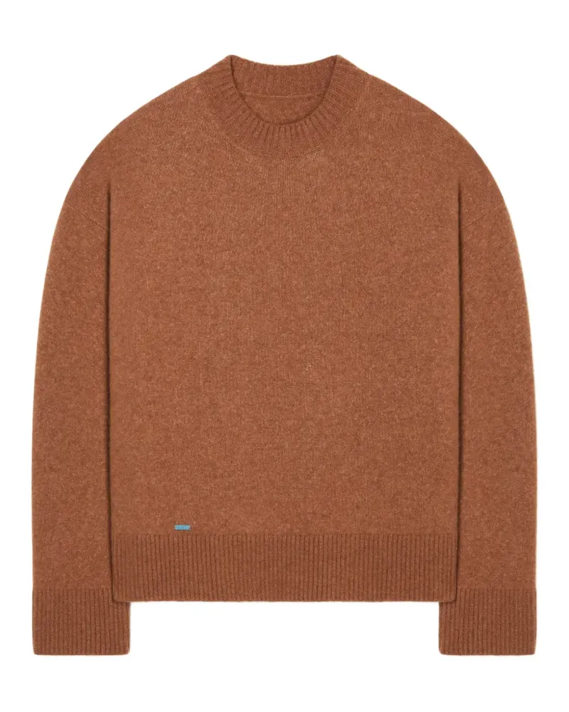 Alanui Finest crew-neck sweater - Braun Braun