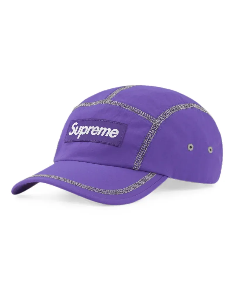 Supreme Being reflective-stitch baseball cap - Violett Violett