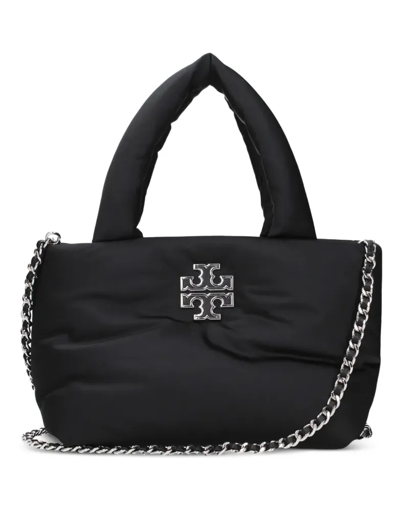 Tory Burch logo-detail chain tote bag - Schwarz Schwarz