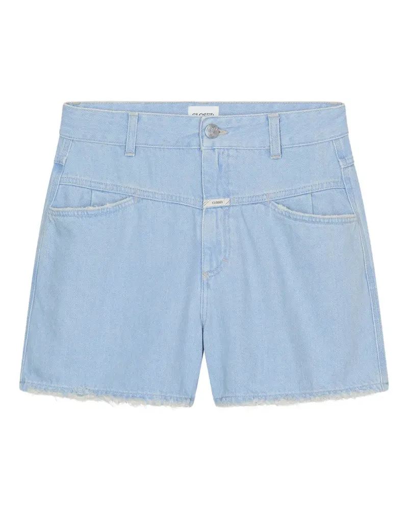 Closed Ausgefranste Jocy-X Jeans-Shorts - Blau Blau