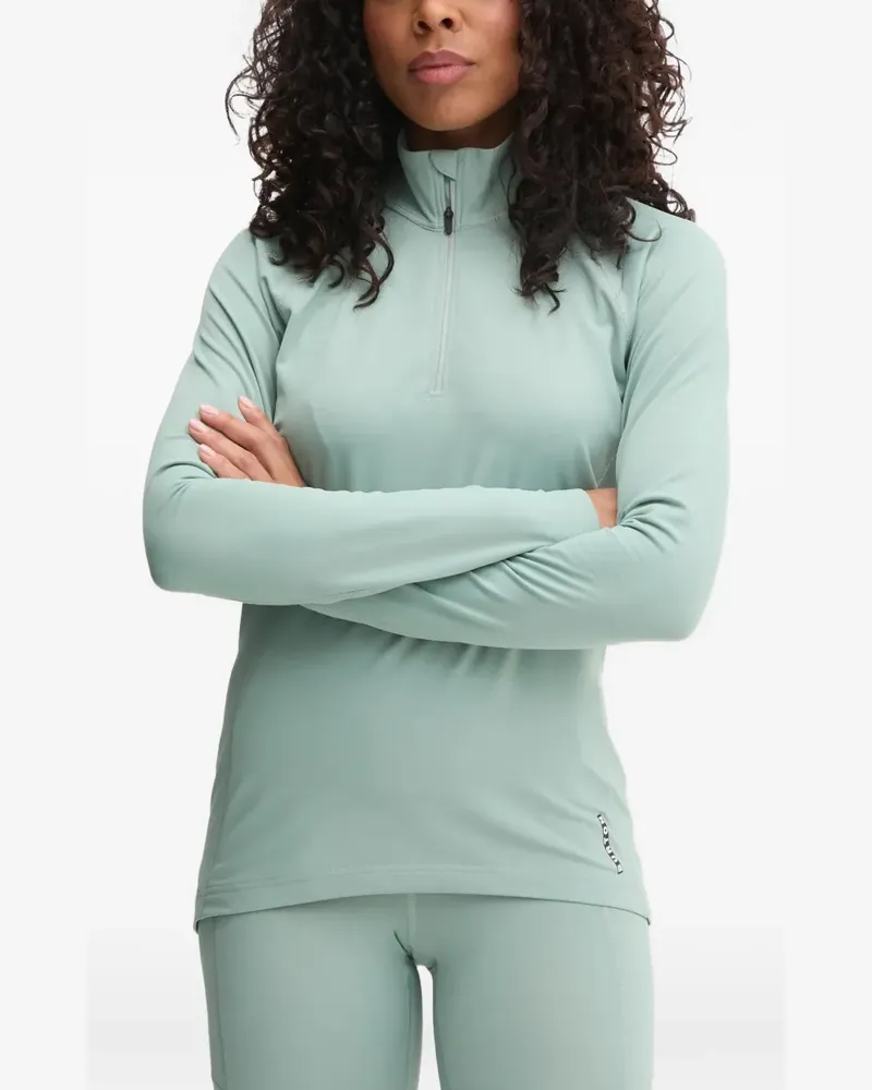 Burton zip long-sleeve top - Grün Grün
