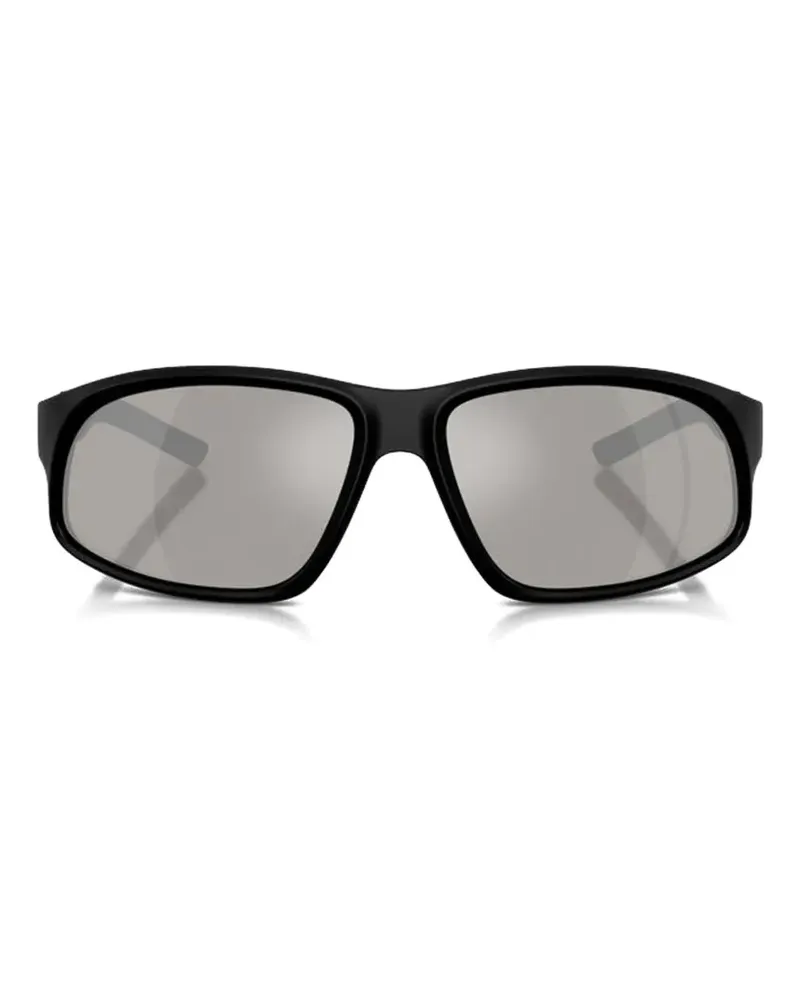 Ferrari rectangle-frame sunglasses - Schwarz Schwarz