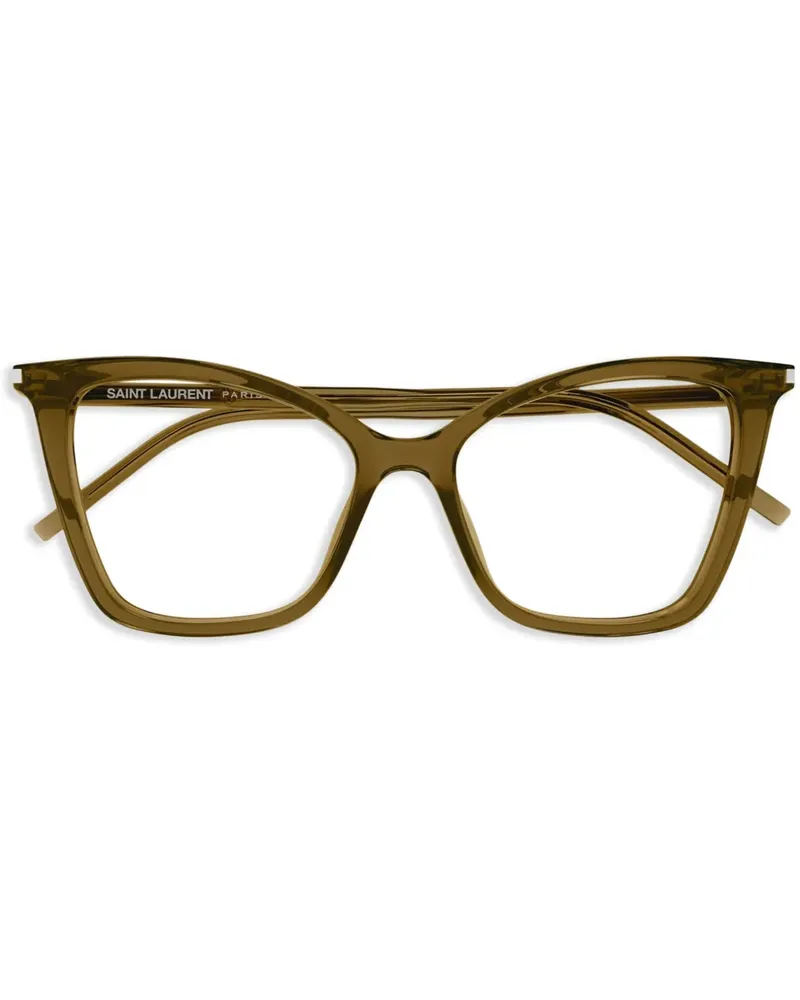 Saint Laurent Cat-Eye-Gestell - Braun Braun