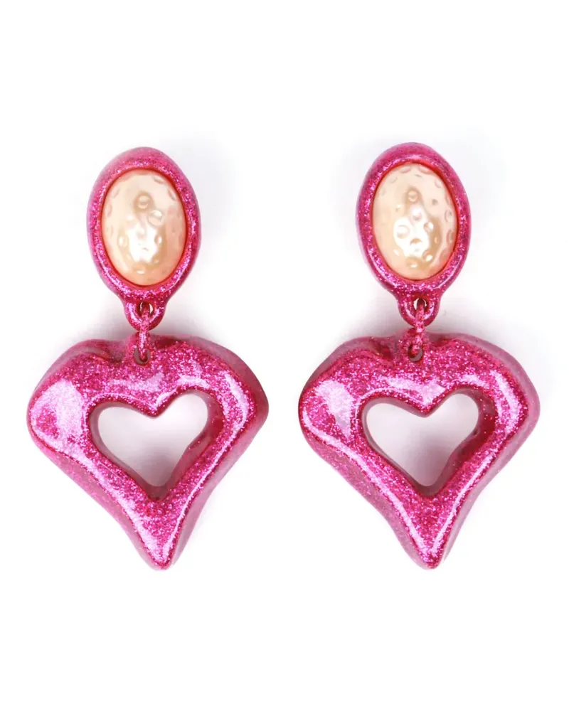 JULIETTA The Heartbreaker Ohrringe - Rosa Rosa