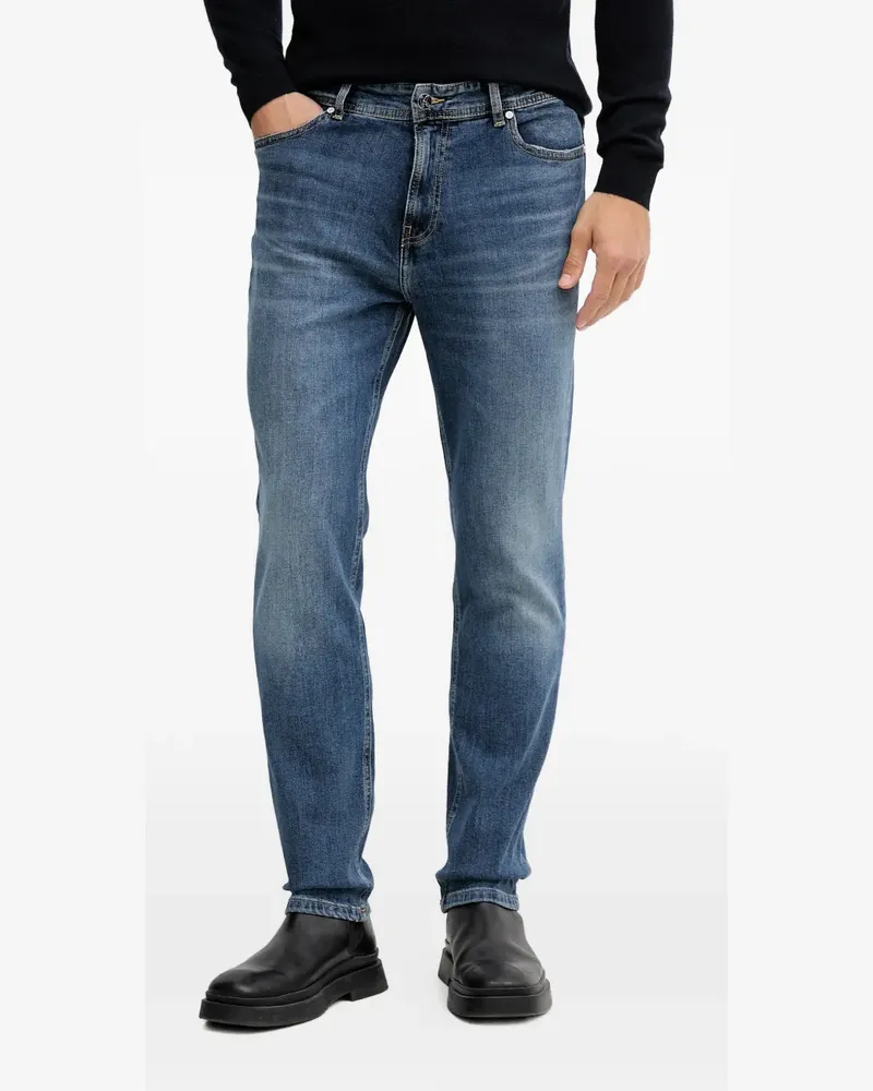 Karl Lagerfeld Five-Pocket-Jeans - Blau Blau