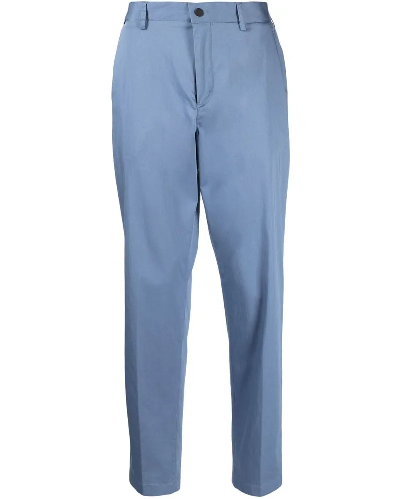 HUGO BOSS Klassische Hose mit Logo-Patch - Blau Blau