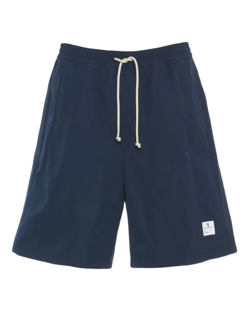 Department 5 Shorts mit Kordelzug - Blau Blau