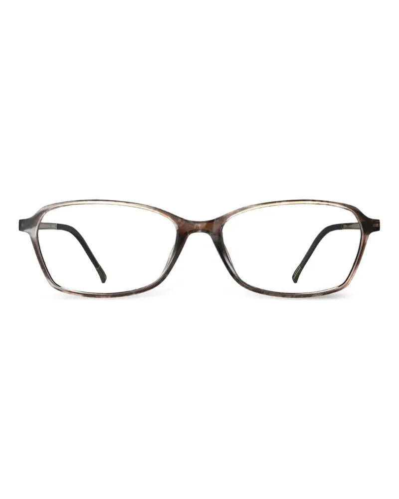 Silhouette SPX Illusion square-frame glasses - Braun Braun