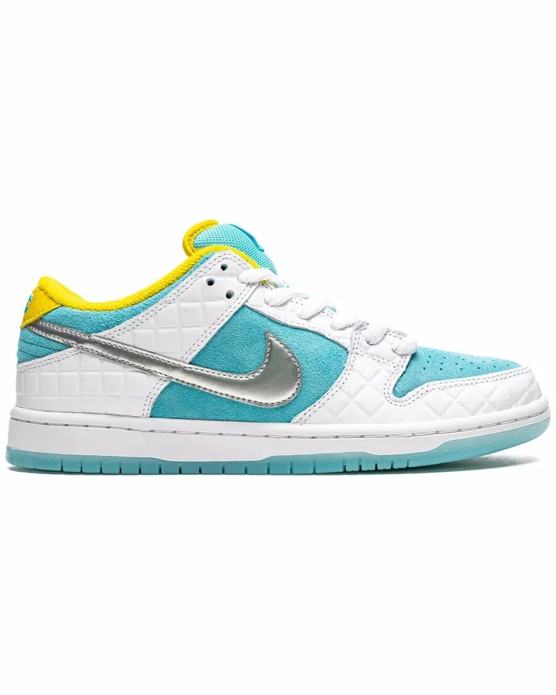 Nike Dunk Low FTC Lagoon Pulse Sneakers - Weiß Weiß
