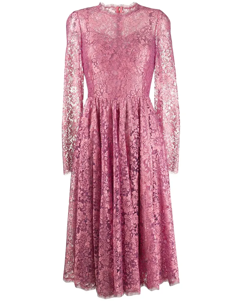Dolce & Gabbana Kleid mit Spitze - Rosa Rosa