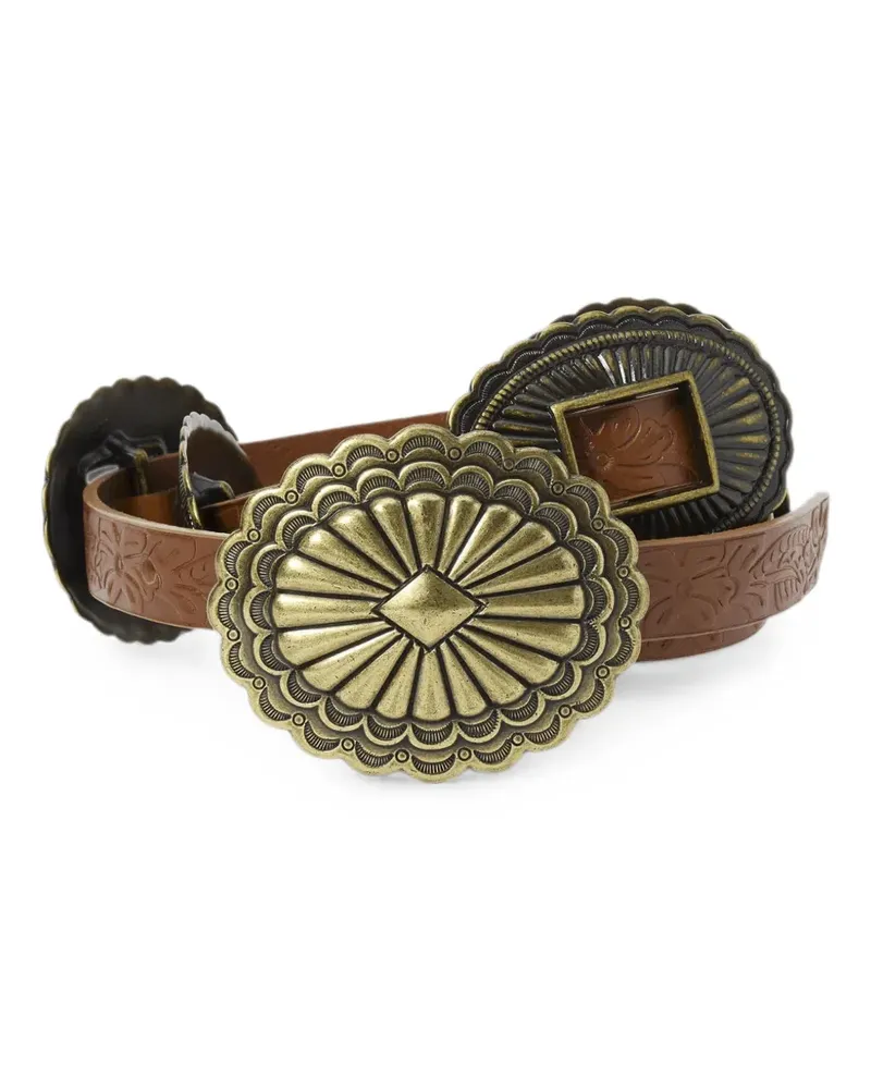 The Great embossed Concho belt - Braun Braun