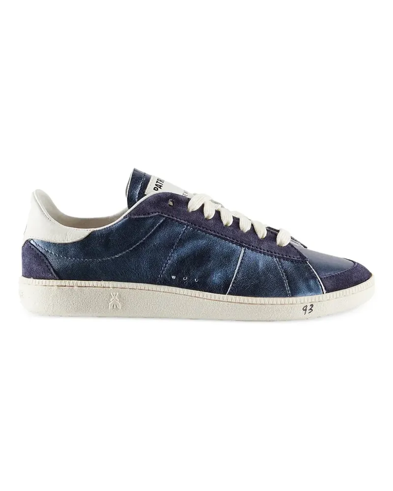 Patrizia Pepe Skin Sneakers mit Einsätzen - Blau Blau