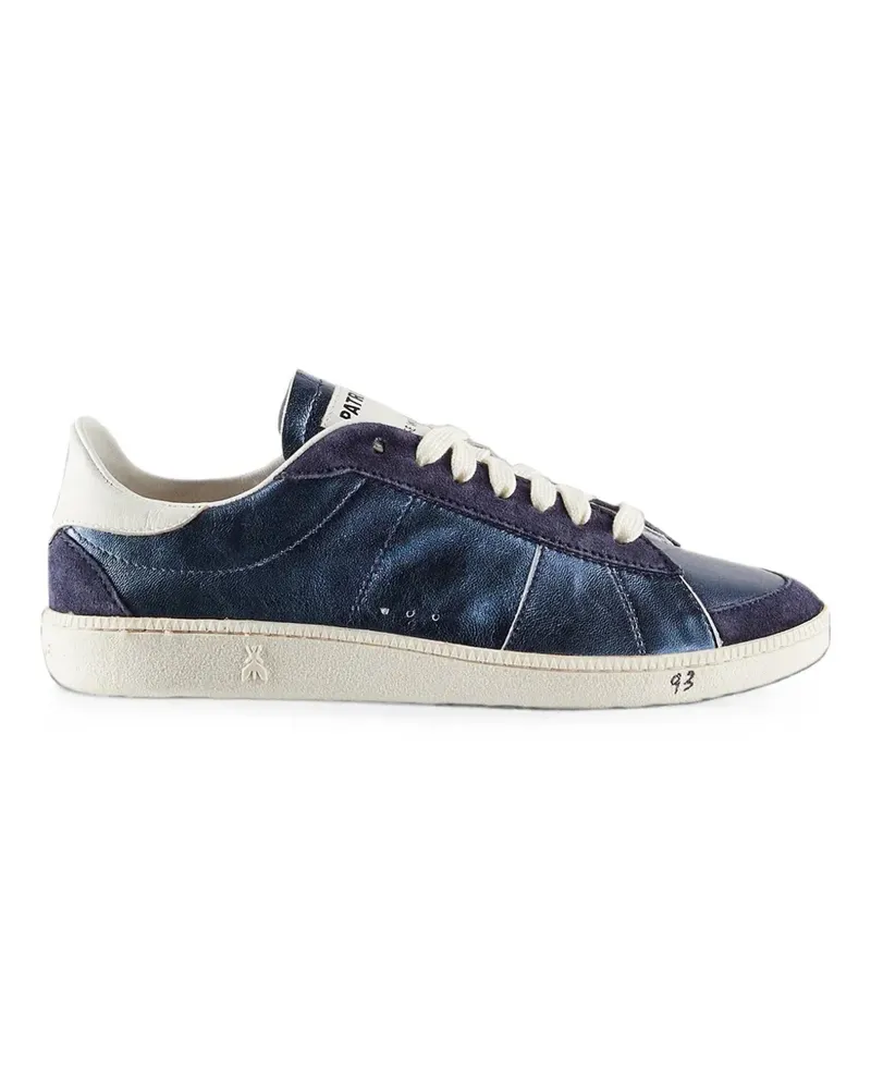 Patrizia Pepe Skin panelled sneakers - Blau Blau