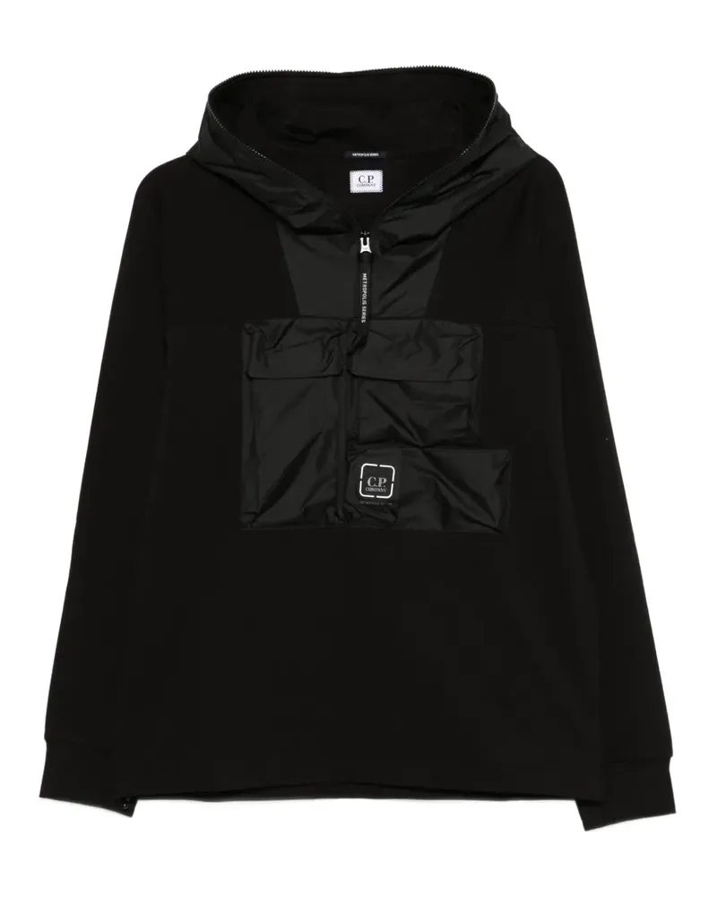 C.P. Company half-zip hoodie - Schwarz Schwarz