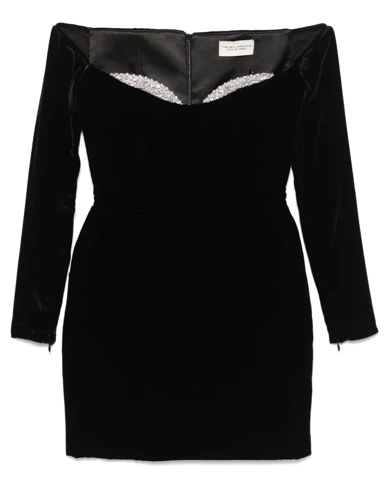 The New Arrivals Ilkyaz Ozel Farah Minikleid - Schwarz Schwarz