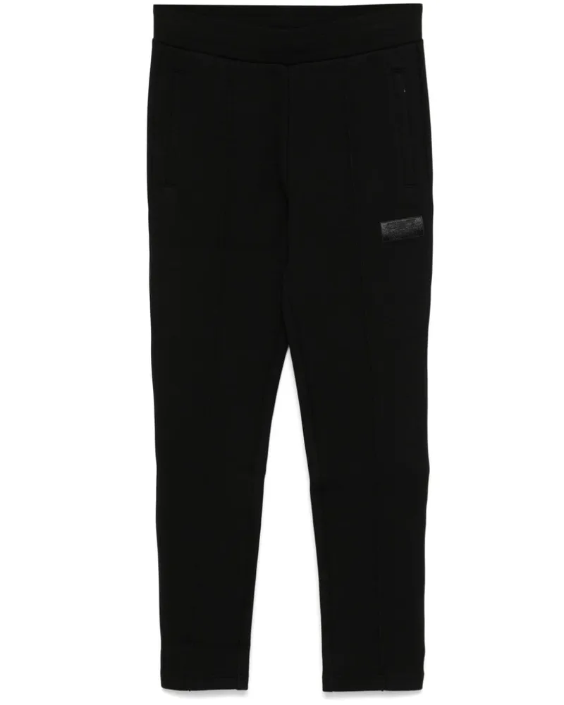 EA7 Jogginghose mit Logo-Patch - Schwarz Schwarz